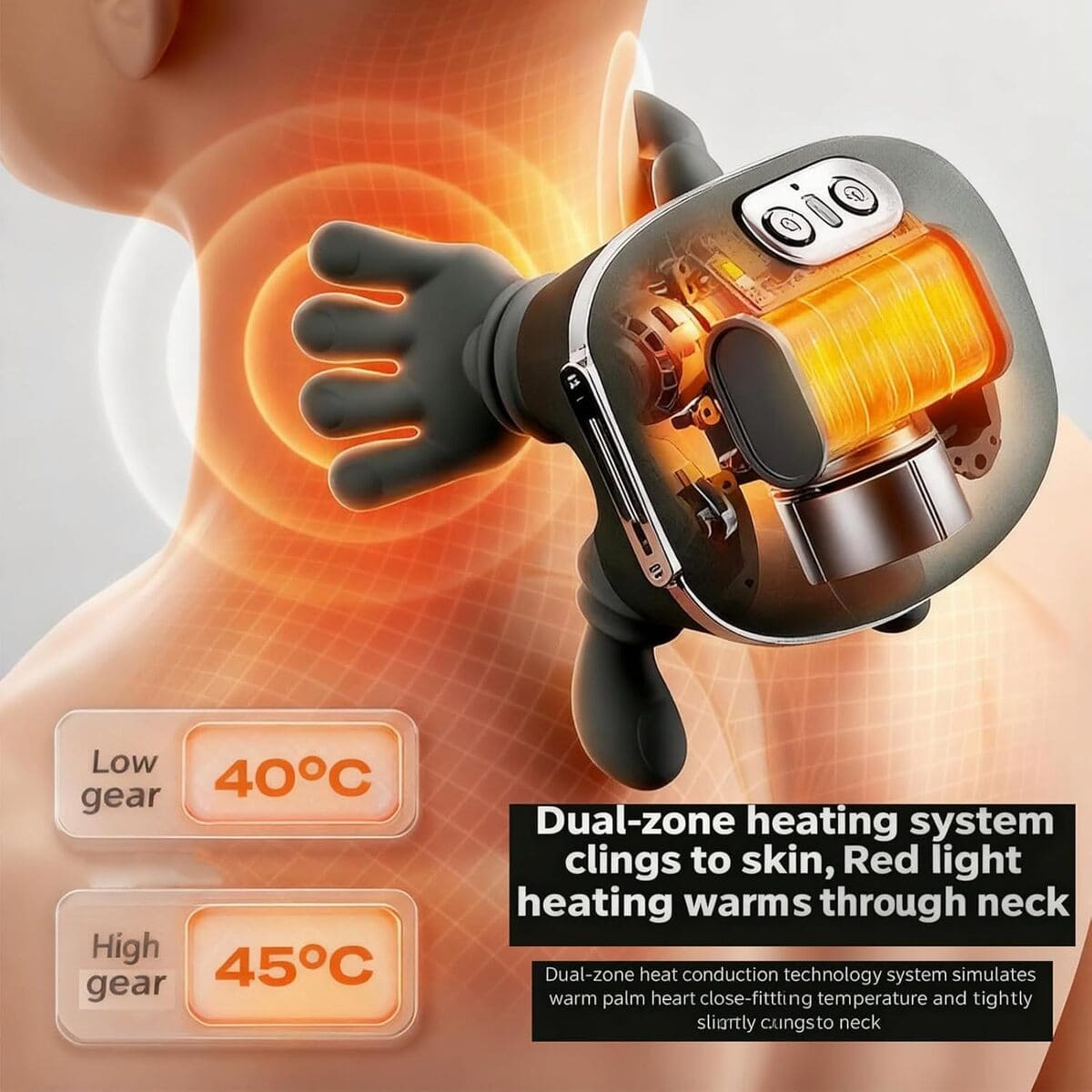 Muscleaze™ Deep Tissue Neck & Shoulder Massager