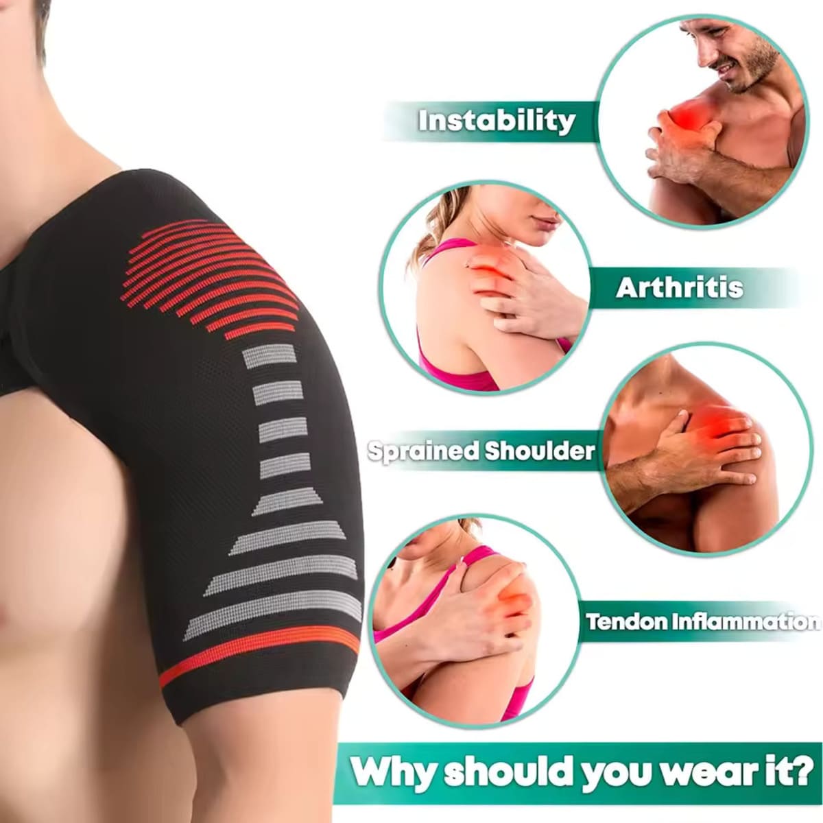 Muscleaze™ Shoulder Support Brace